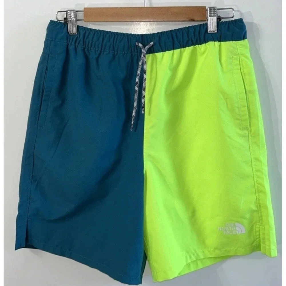 The North Face Boys Amphibious Class V Shorts XL 14-16 EC Lined Swim Flash Dry